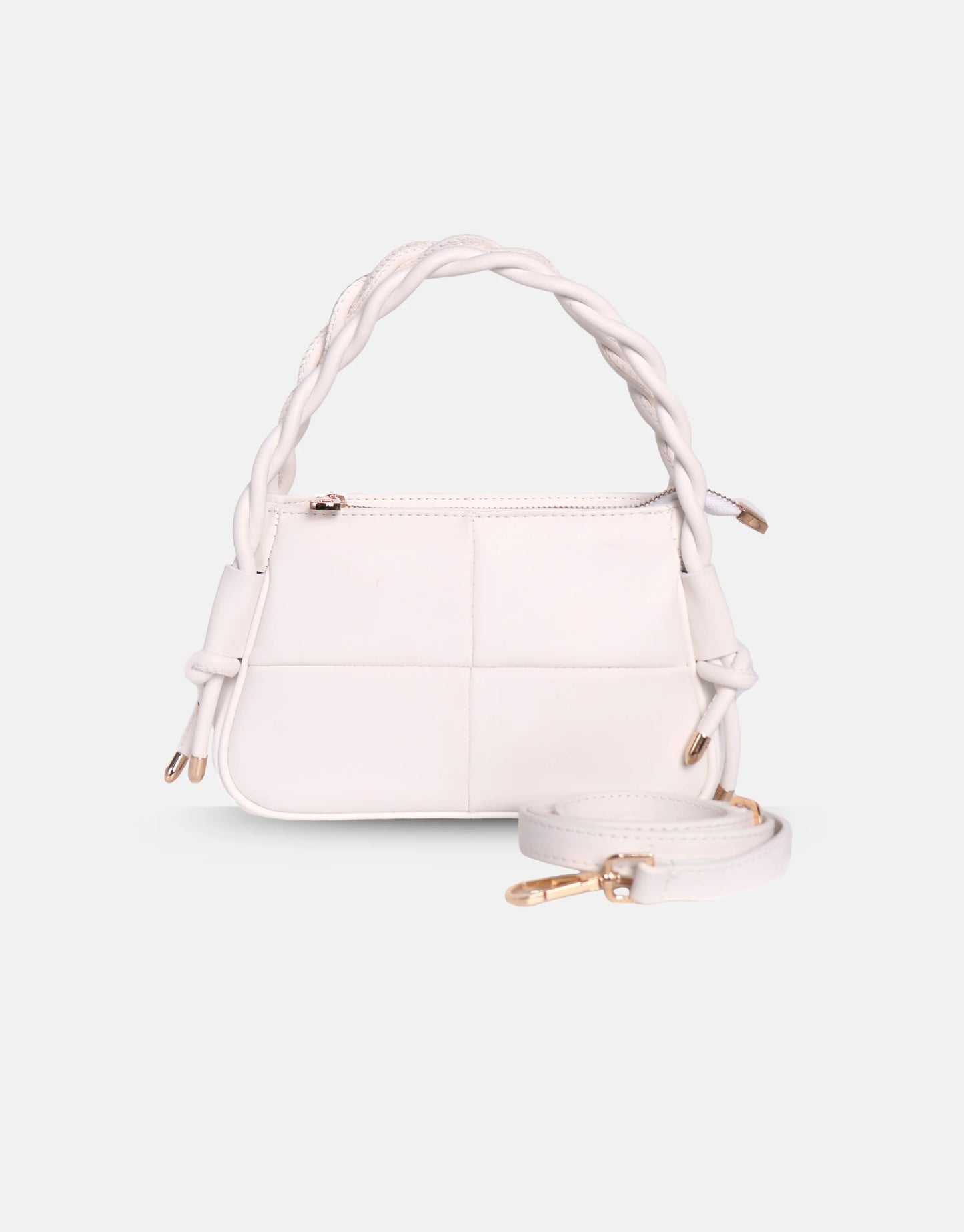 Iris White Crossbody Bag for Women | Leather Handbag