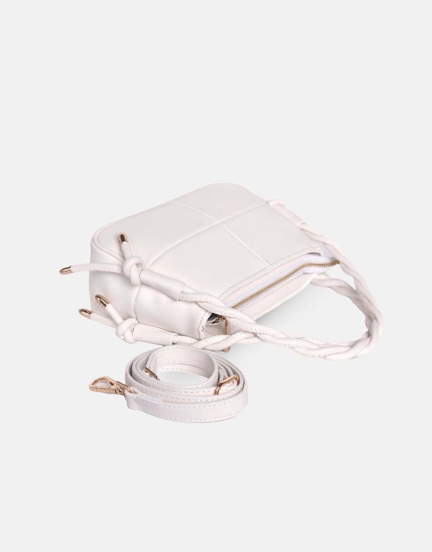Iris White Crossbody Bag for Women | Leather Handbag