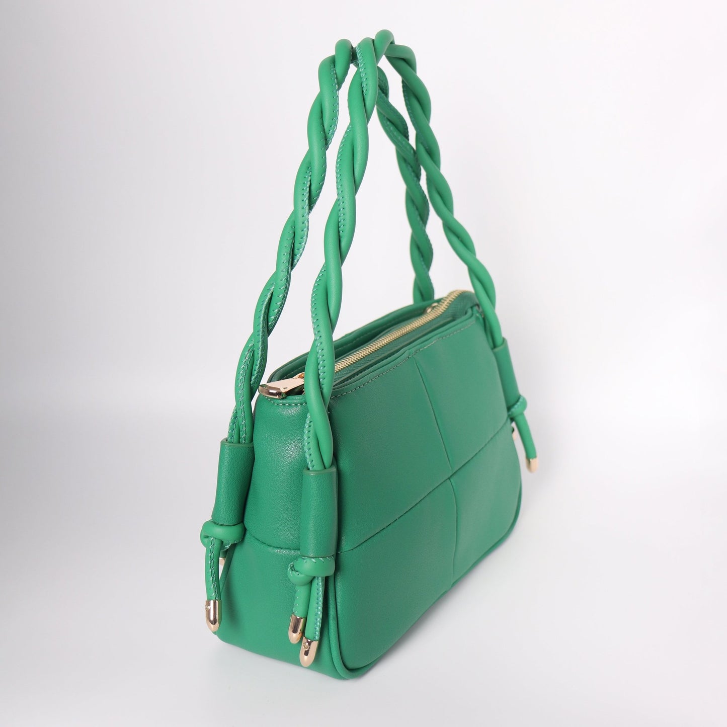 Luxury Green Crossbody Bag for Women | Leather Minimalist Crossbody Bag - Anharo