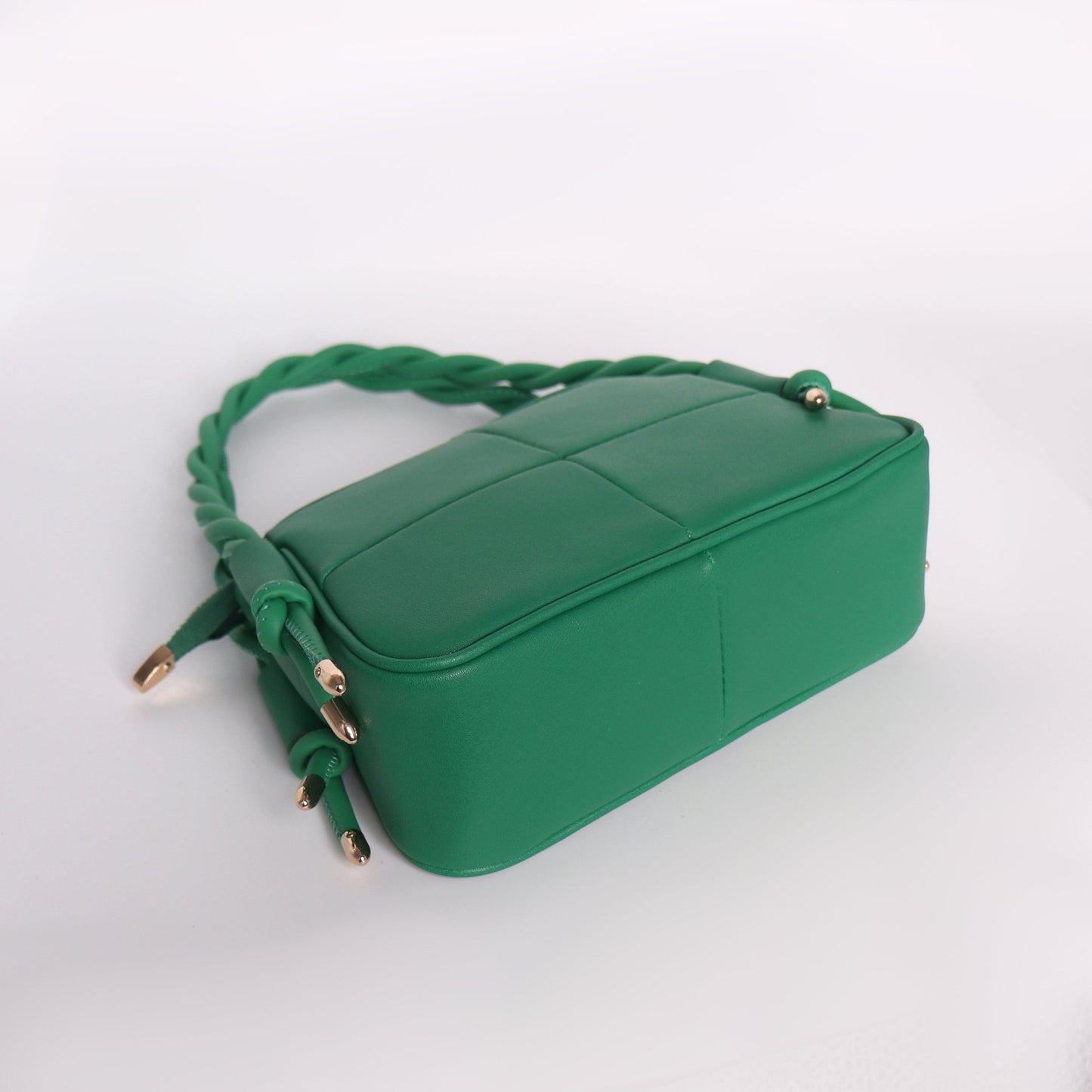 Luxury Green Crossbody Bag for Women | Leather Minimalist Crossbody Bag - Anharo