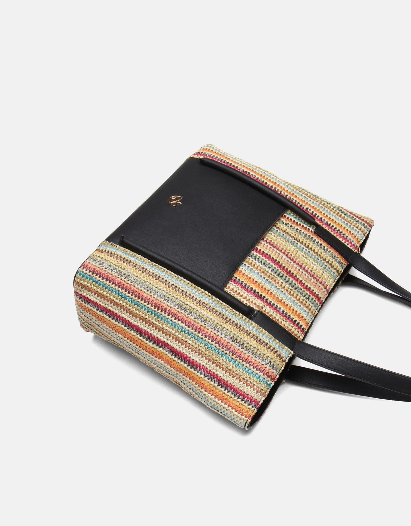 Liora Handwoven Tote  Burgundy