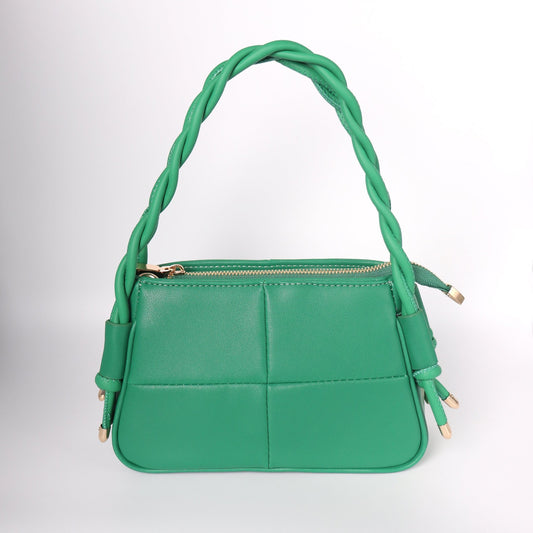 Luxury Green Crossbody Bag for Women | Leather Minimalist Crossbody Bag - Anharo