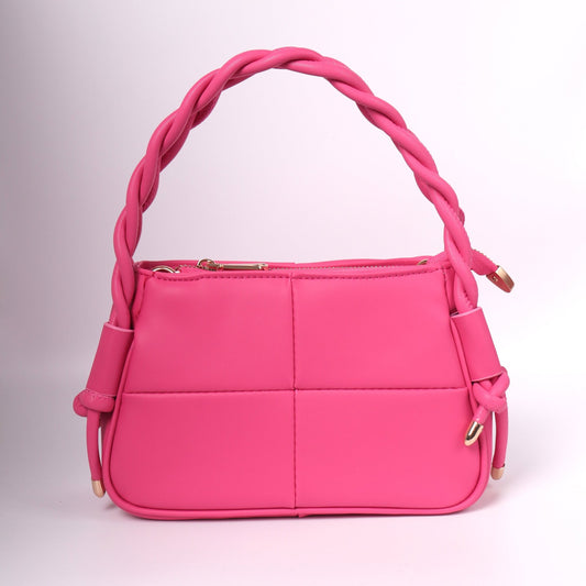 Luxury Pink Crossbody Bag for Women | Leather Minimalist Crossbody Bag - Anharo