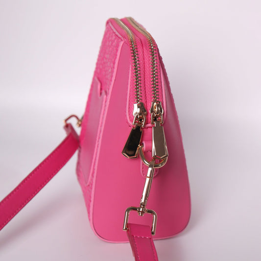 Minimalist Pink Crossbody Bag for Women - Anharo